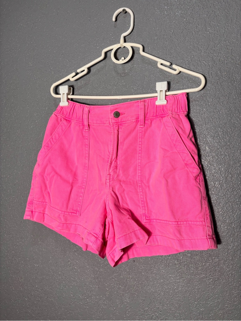 GAP Hot Pink Casual Bermuda Shorts